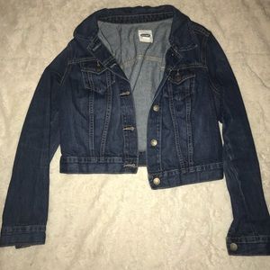 dark wash jean jacket